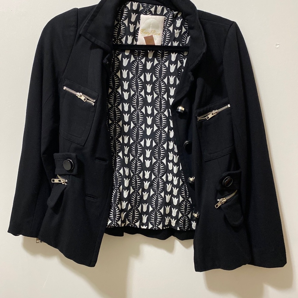 Tracy Reese Black Blazer Size 4